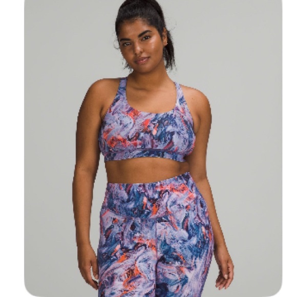 2 PACK~ LULULEMON ENERGY BRA, Medium Support B-D cup. *SIZE 8* - Picture 6 of 12